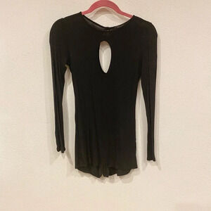 NEW Shinestar Cutout Long Sleeve Romper Size Medium